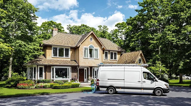 New Canaan Dryer Vent Cleaning dryer vent cleaning crew working in Fairfield, CT