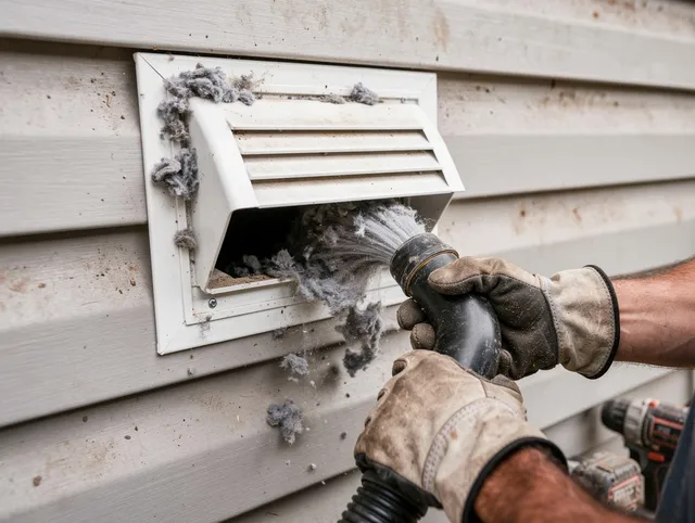 Professional dryer vent cleaning by New Canaan Dryer Vent Cleaning in New Canaan