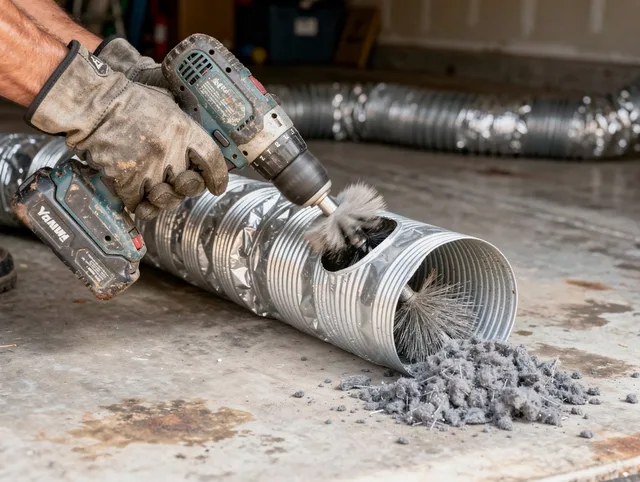 Professional duct cleaning by New Canaan Dryer Vent Cleaning in New Canaan